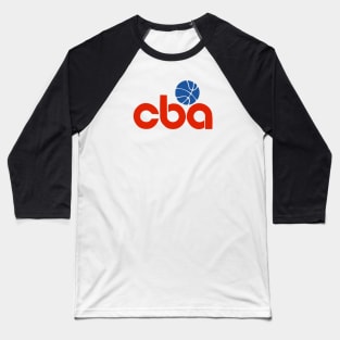 Continental Basketball Association (CBA) Baseball T-Shirt